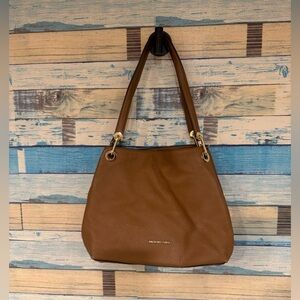 Michael Kors Tan Leather Shoulder Bag